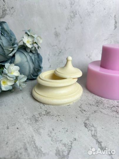 Силиконовая форма для бетона и гипса