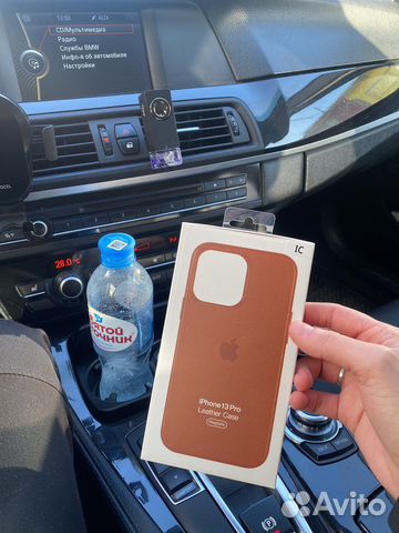 Кожаный чехол MagSafe