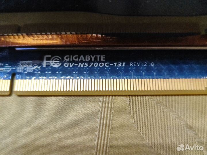 Видеокарта gigabyte 570