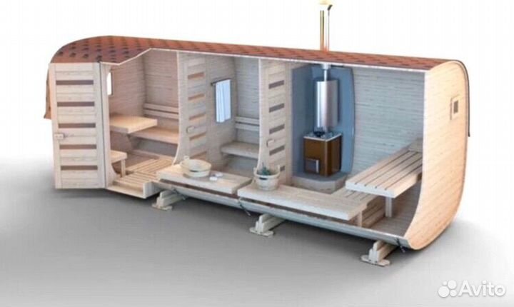 Баня квадро с доставкой