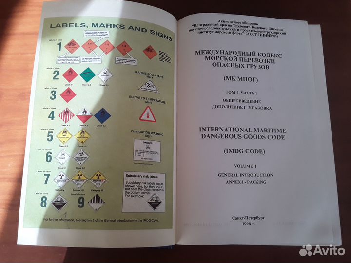 Международ кодекс морской перевозки опасных грузов