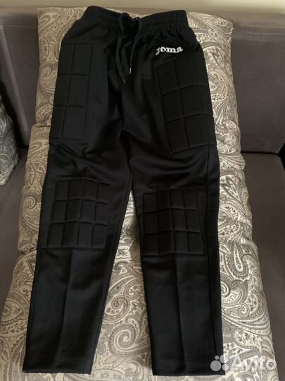 Штаны детские для занятий футболом с защитой