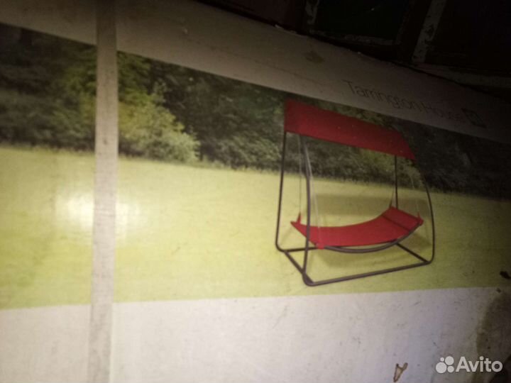 Садовые качели кровать