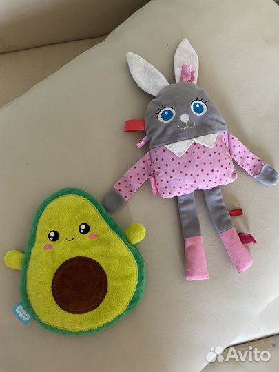 Мягкие игрушки комфортеры для малышей