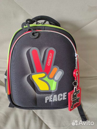 Школьный рюкзак grizzly новый