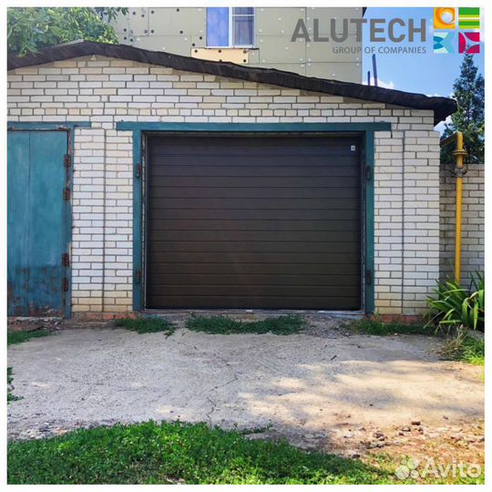 Гаражные ворота alutech