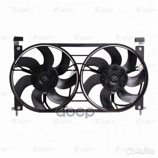 Блок электровентиляторов охлаждения с кожухом