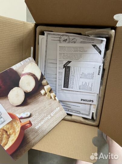 Пароварка блендер philips avent 4 в 1