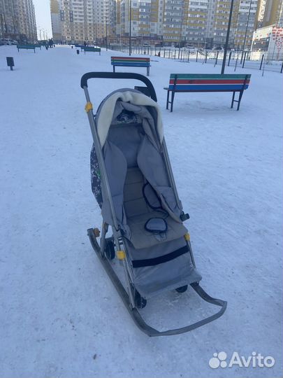 Санки детские коляска
