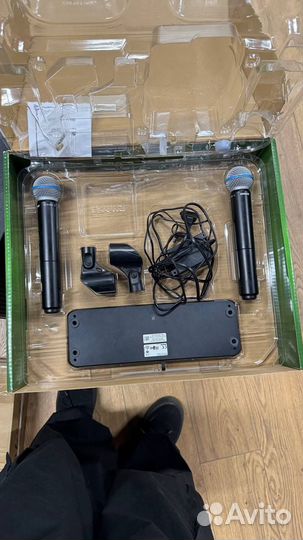 Shure blx288 sm58 beta оригинал