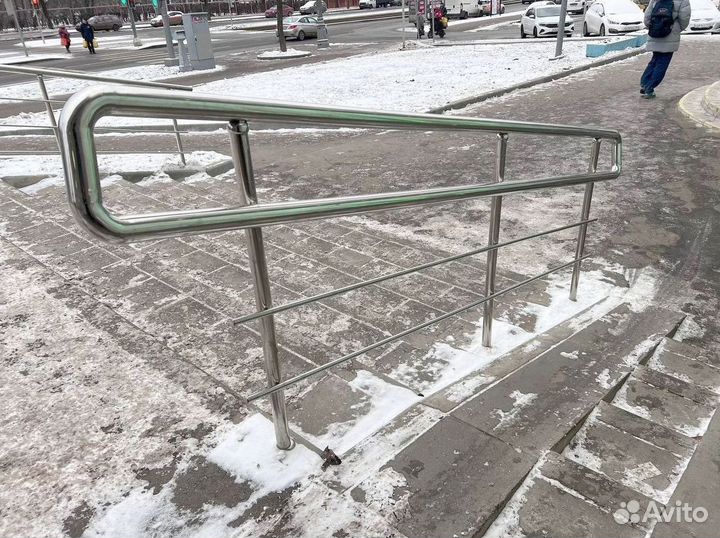 Перила из нержавеющей стали, ограждение