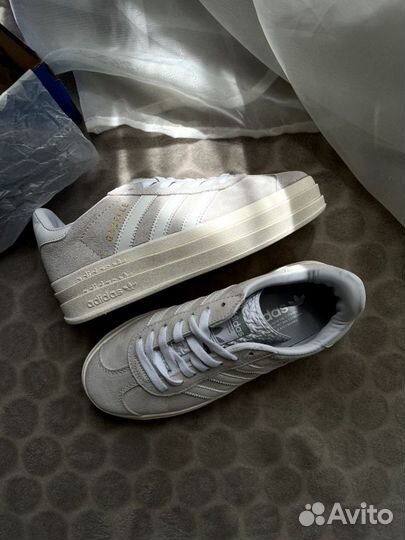 Кеды женские Adidas gazelle bold w (Арт.66003)