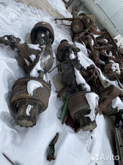 Мост, тележка nissan diesel кран kato