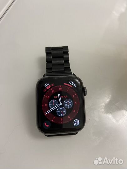 Часы apple watch 4 44mm nike+
