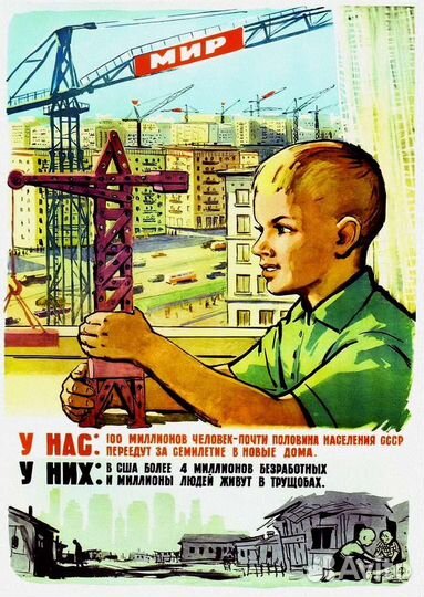 Советские плакаты,постер