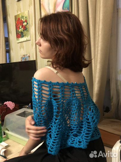Вязаная кофта
