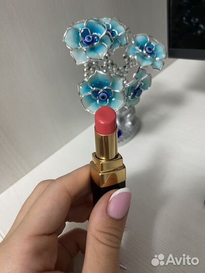 Chanel rouge coco flash 76, enthusiasm, помада