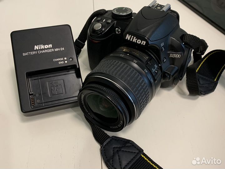Зеркальный фотоаппарат nikon d3100
