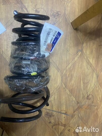 Пружины задние хендай акцент