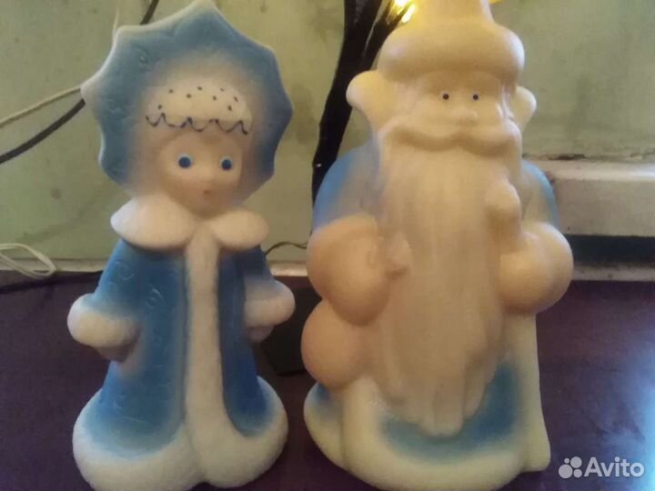 Дедушка Мороз и Снегурочка СССР 50-е