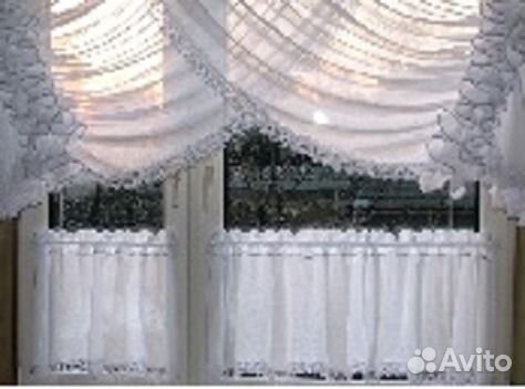 Тюль жаккардовый (пейзажный) 2-х видов