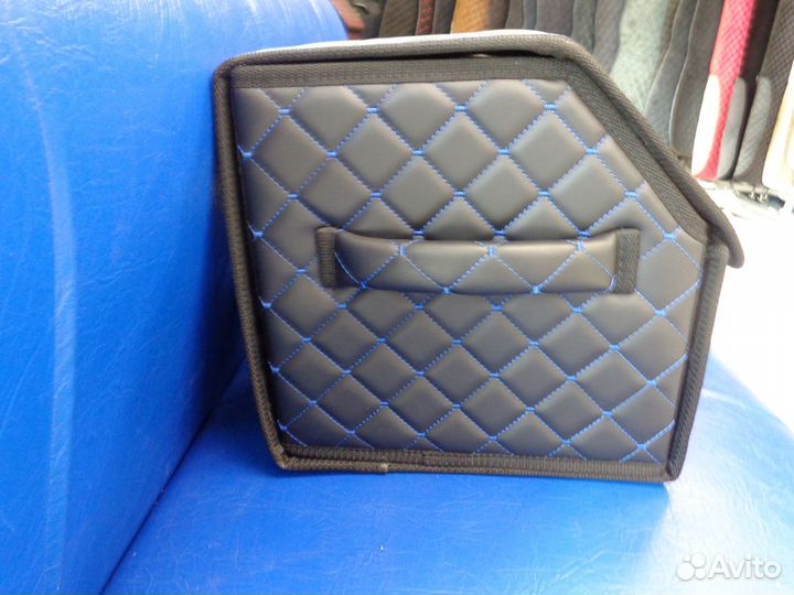 Органайзер в багажник малый (Синий ромб)