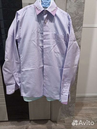 Рубашка для мальчика 140