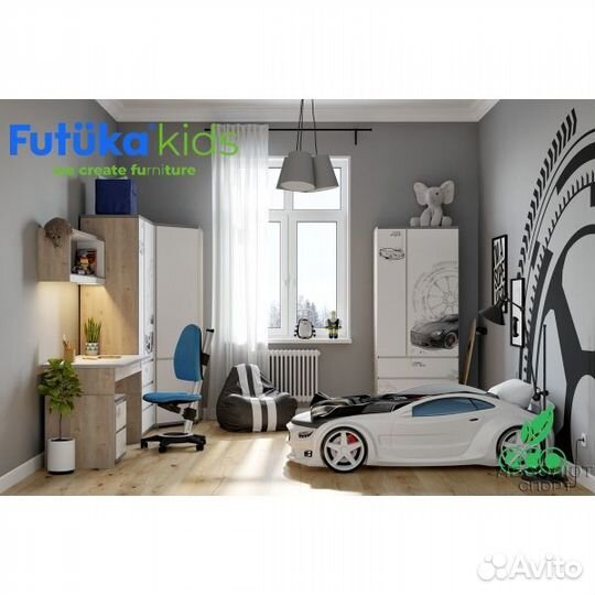 Полка для книг игрушек с подсветкой Q-bix 52