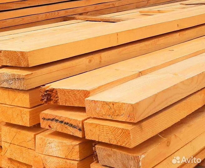 Доска из сосны 50х200х6000мм, гарантия качества