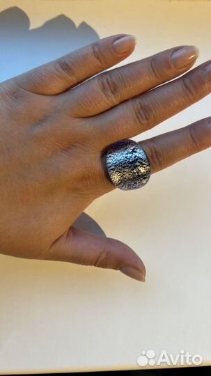 Кольцо из муранского стекла