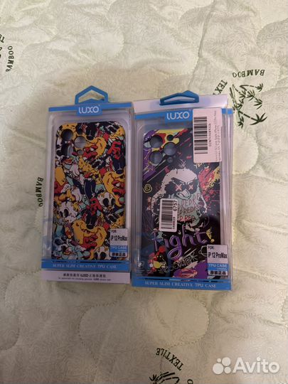 Чехлы на iPhone 12 про мах luxo