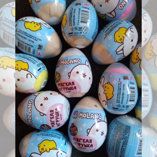 Molang (моланг) мягкая игрушка из кб 1 шт