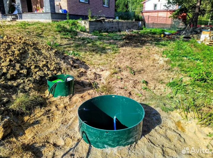 Монтаж автономной канализации септик / биостанция