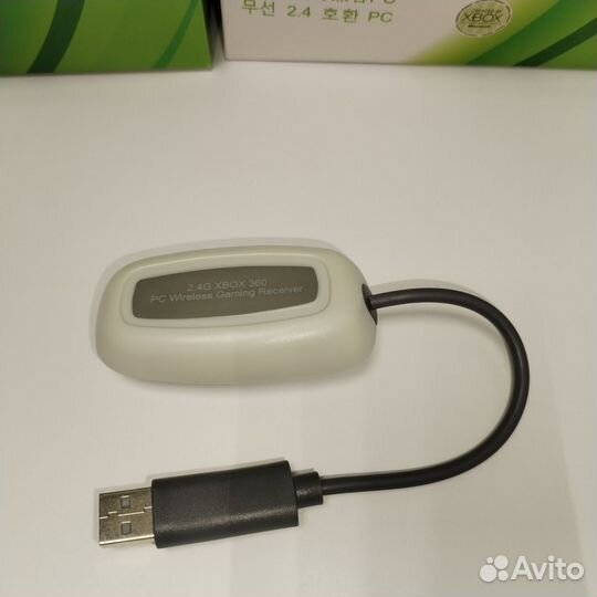 Геймпад xbox 360 беспроводной новый ресивер