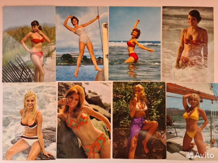 Коллекция открыток девушки Новые 369 шт