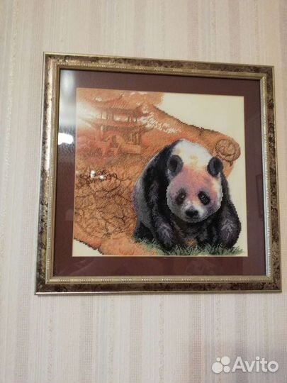 Картина вышитая крестом