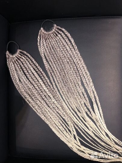 Канекалон, косы на резинке