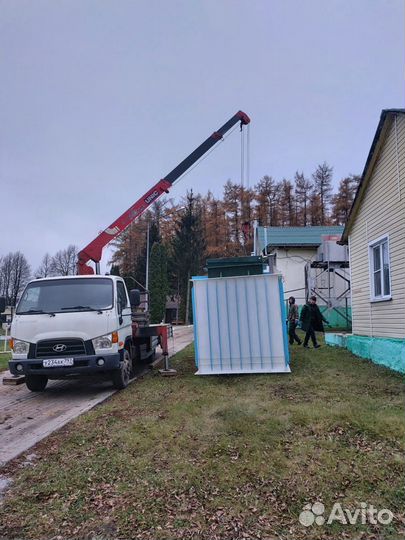 Пластиковый погреб Доставка Монтаж