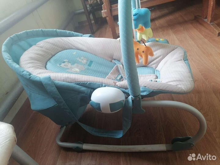 Детские качели шезлонг