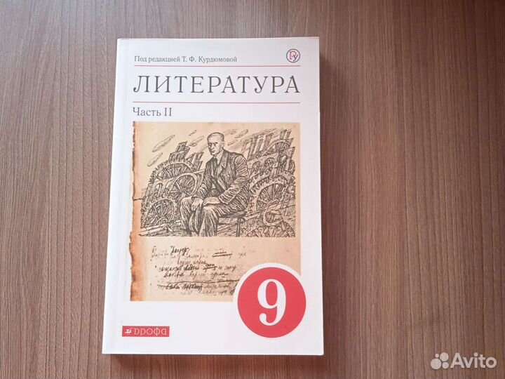 Учебник литературы 9 класс 2 части