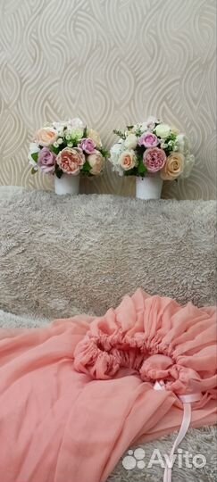 Юбка и цветы для свадьбы