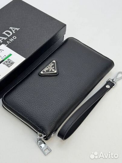 Портмоне Prada мужской кошелёк