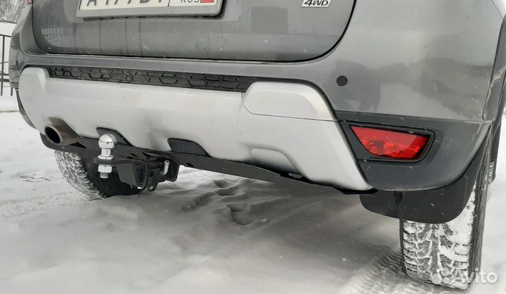 Фаркоп на Renault Duster квадрат 50х50