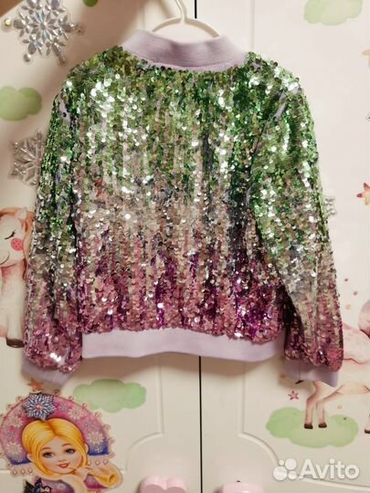 Бомбер h&m для девочки