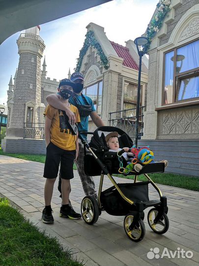 Коляска 2 в 1 adamex reggio