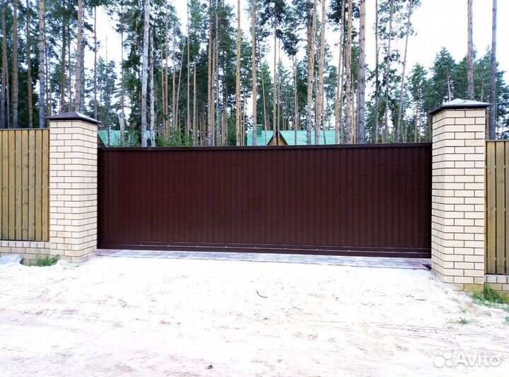 Откатные ворота 5 метров