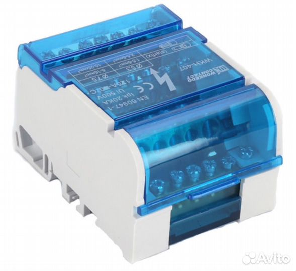 Кросс-модуль на DIN-рейку 4x7