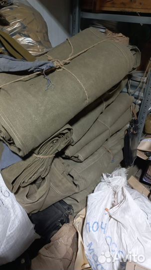 Брезент бунтовый с люверсами