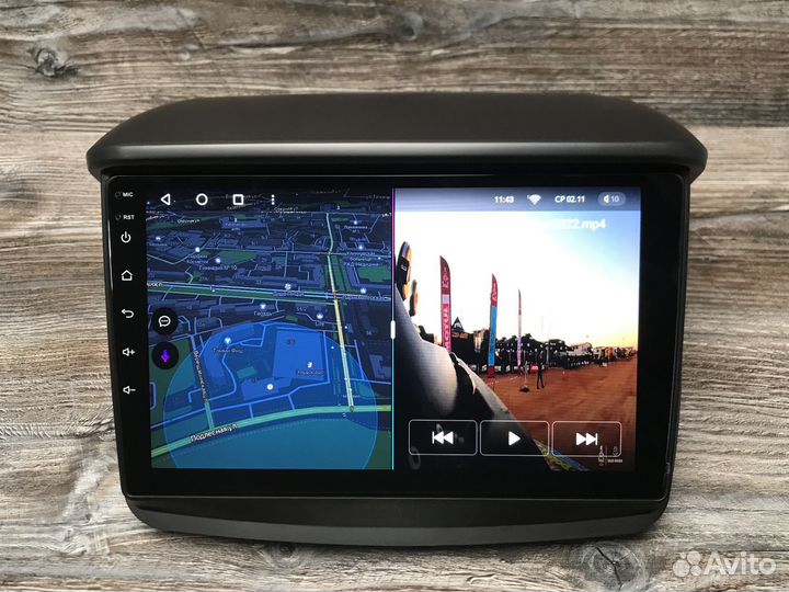 Магнитола Mitsubishi L200 Teyes CC3