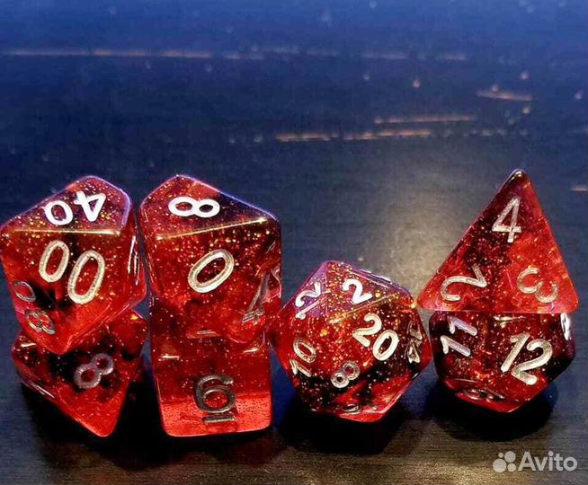 Дайсы/игральные кости для D&D